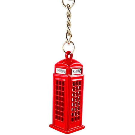 London Red Telephone Booth Keyring – Iconic British Souvenir Gift - London2u