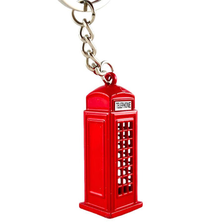 London Red Telephone Booth Keyring – Iconic British Souvenir Gift - London2u